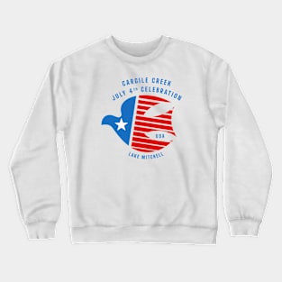 Lake Mitchell Cargile Creek USA Crewneck Sweatshirt